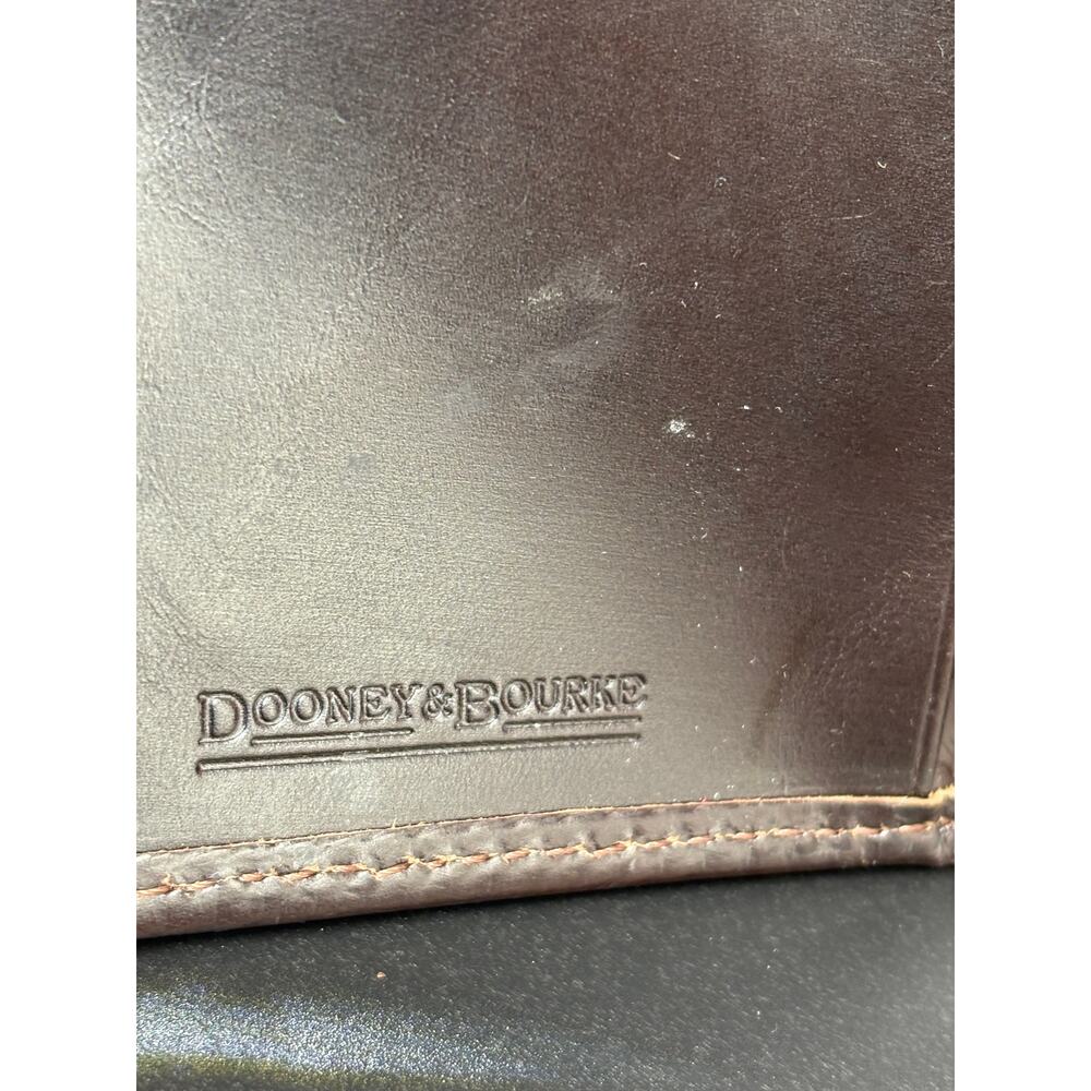 Dooney & Bourke Red Lizard Leather Continental Wallet Clutch Organizer Snap - Picture 10 of 15